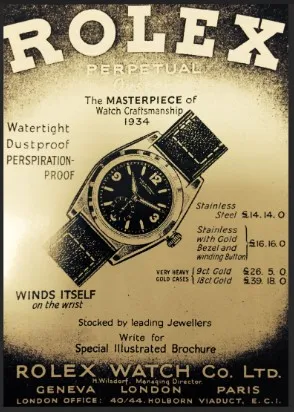 A vintage advertisement for a fictional product