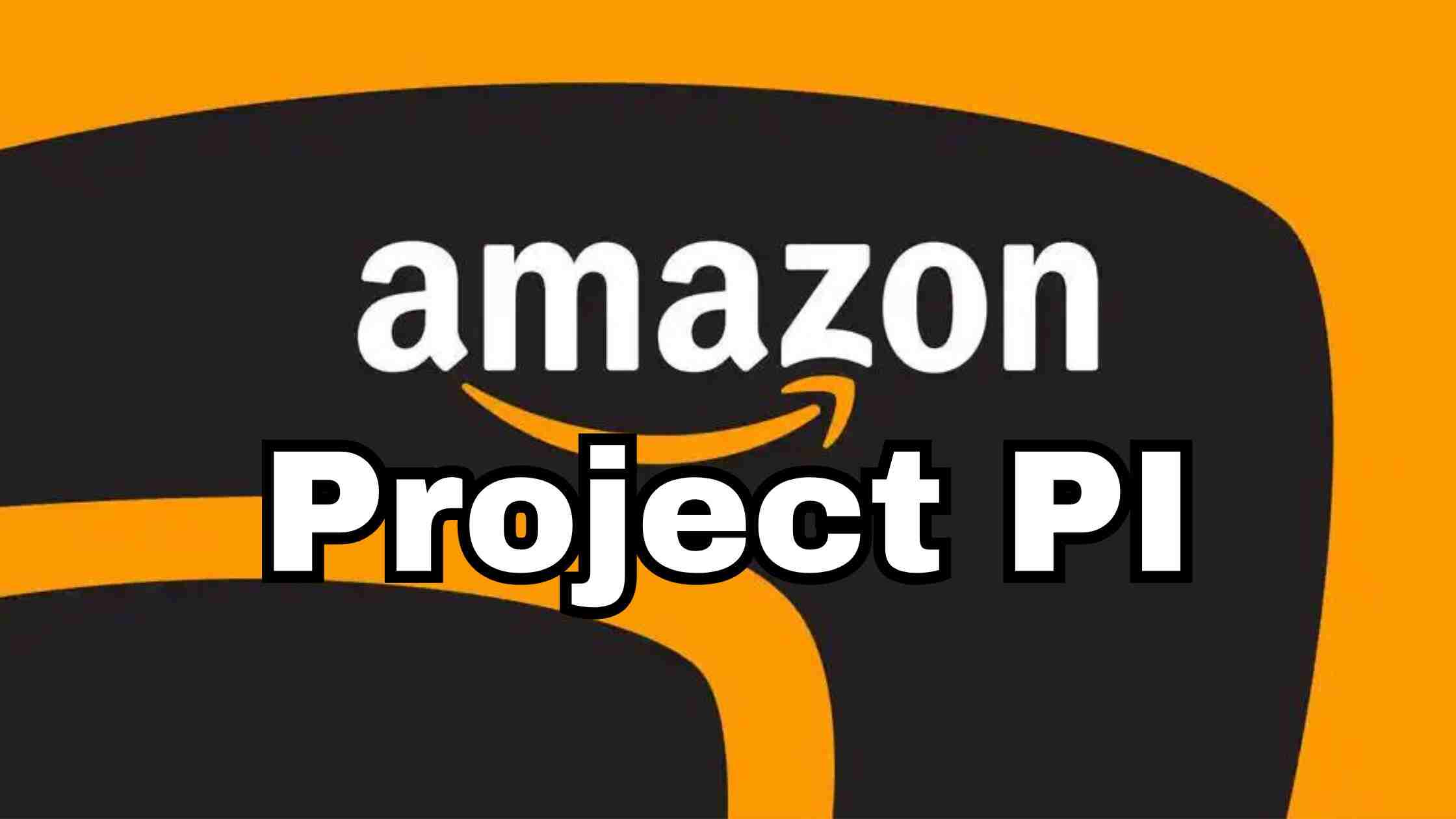 Amazon's Project PI