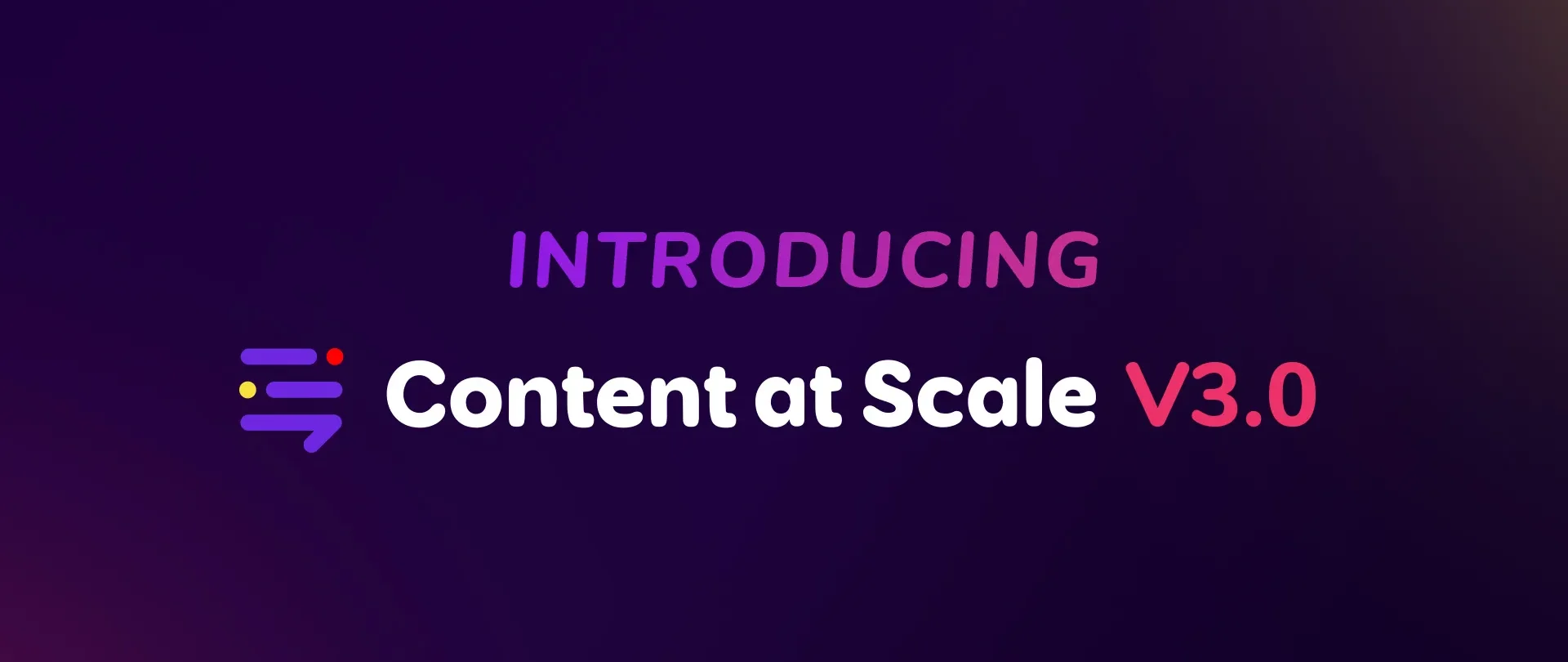 Content at Scale