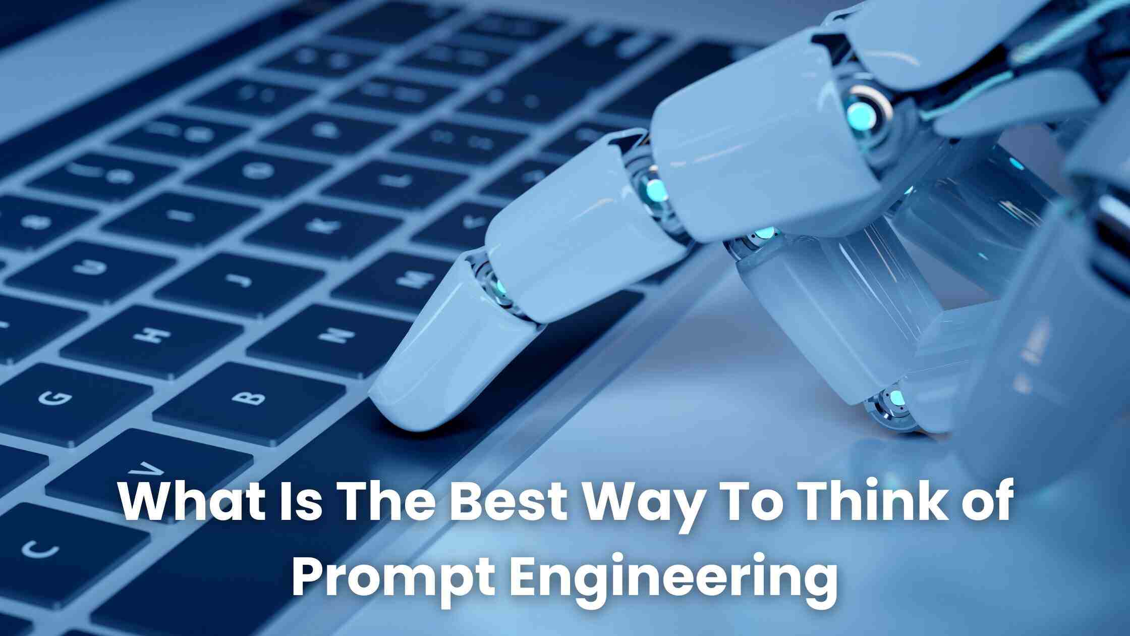 What Is The Best Way To Think of Prompt Engineering