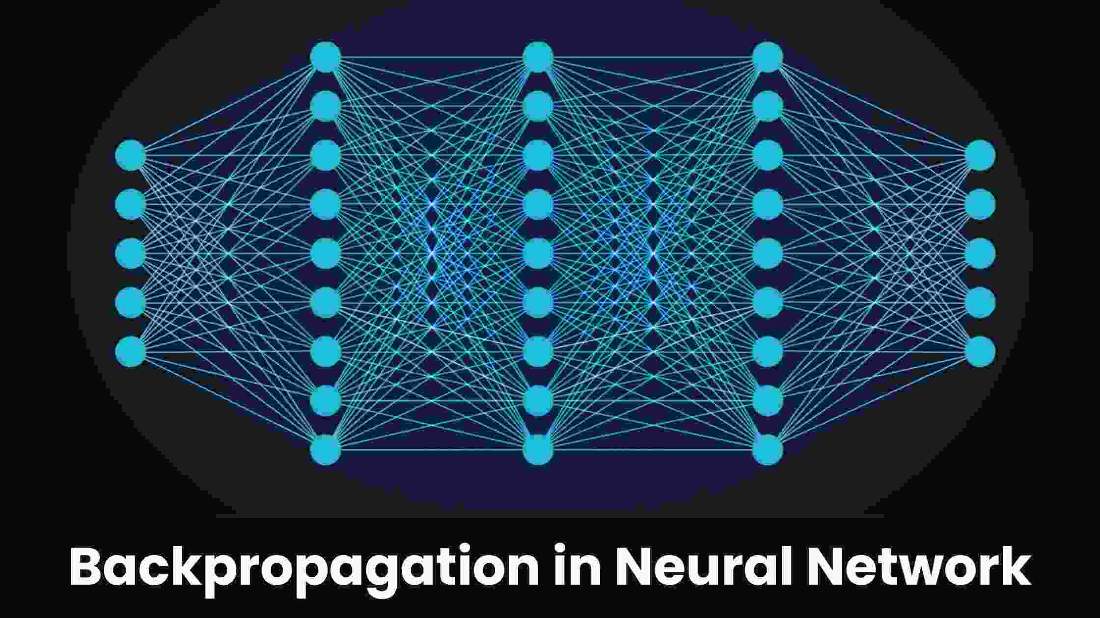 Backpropagation in Neural Network