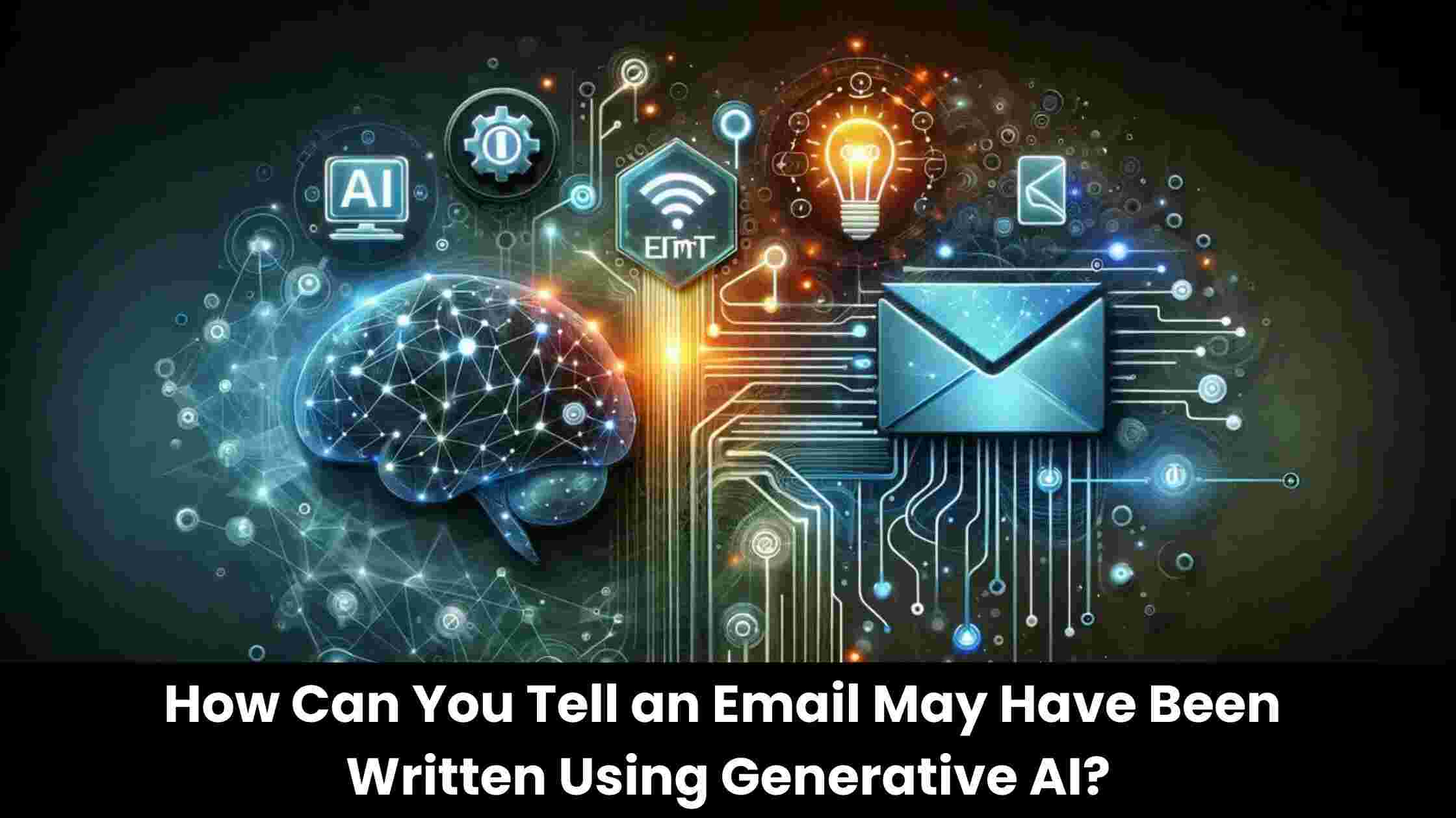 How Can You Tell an Email May Have Been Written Using Generative AI?